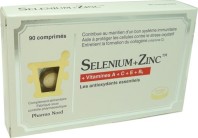 PHARMA NORD SELENIUM + ZINC ANTIOXIDANTS ESSENTIELS 90 COMPRIMES