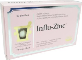 PHARMA NORD INFLU-ZINC 90 PASTILLES