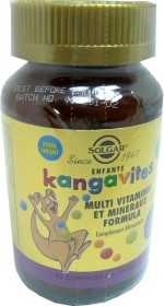 SOLGAR KANGAVITES MULTI VITAMINES ENFANTS 60 COMPRIMES