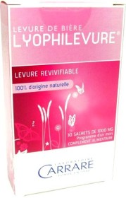 CARRARE LYOPHILEVURE 30 SACHETS