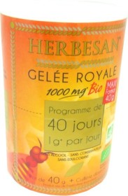 HERBESAN GELEE ROYALE 1000MG BIO PROGRAMME 40 JOURS