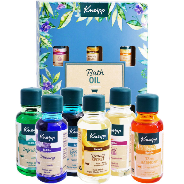 KNEIPP COFFRET BATH OIL COLLECTION 6 HUILES DE BAIN