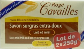 ROGE CAVAILLES SAVON SURGRAS EXTRA DOUX LAIT ET MIEL LOT DE 2 * 250G