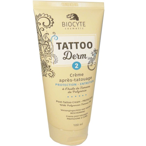 BIOCYTE TATTOO DERM 2 CREME APRESTATOUAGE PROTECTIONENTRETIEN