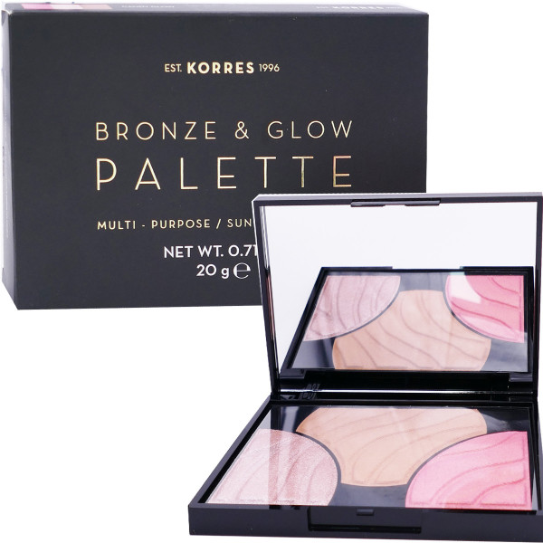KORRES PALETTE BRONZE & GLOW 20G CANDY GLOW