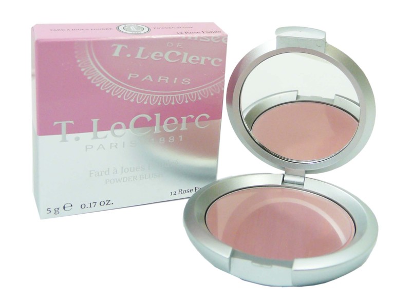 Fard à Paupières Mono Mat T.Leclerc 02 Rose Fané - 2,8g, Hypoallergénique, Made In France, Neuf