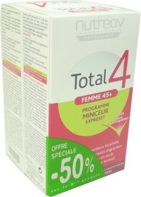 NUTREOV TOTAL 4 FEMME 45+ MINCEUR EXPRESS LOT DE 2