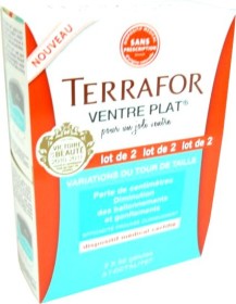 TERRAFOR VENTRE PLAT LOT DE 2