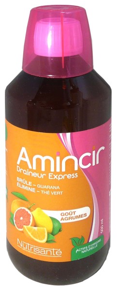 NUTRISANTE AMINCIR DRAINEUR EXPRESS GOUT AGRUMES 500ML NUTRISANTE AMINCIR DRAINEUR EXPRESS GOUT AGRUMES 500ML