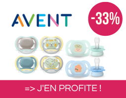 promo sucettes avent -33%
