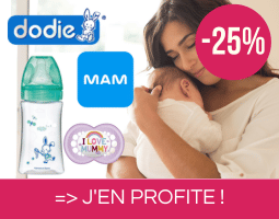 -25% promotion Mam et dodie