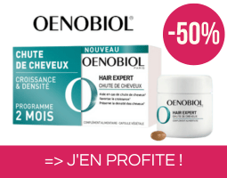 promotion OENOBIOL HAIR EXPERT CHUTE DE CHEVEUX