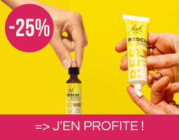 Rescue Fleurs de Bach en promotion
