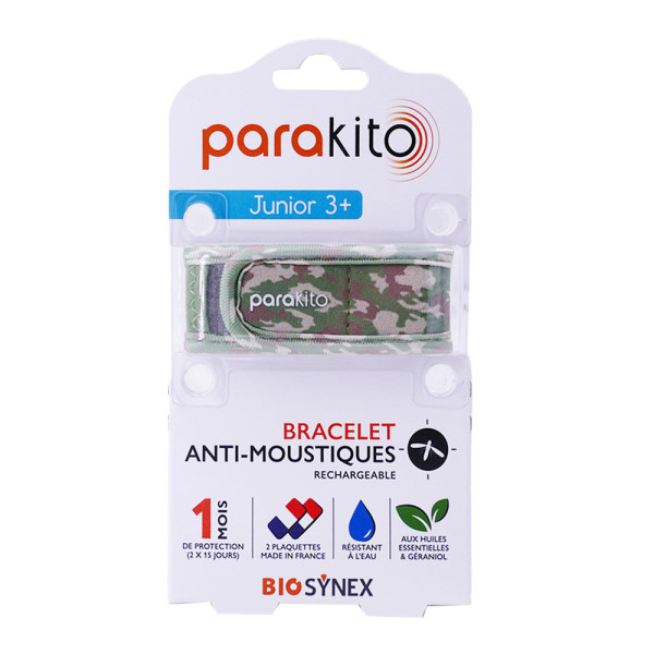 Parakito bracelet anti-moustiques rechargeable junior pirates