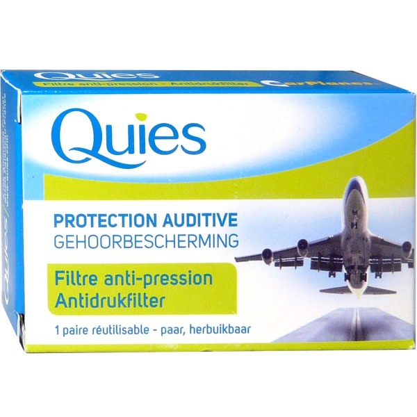 Quies Disco Protection Auditive Mousse Confort x3 paires