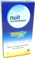 DOUCE NUIT ANTI-RONFLEMENT 16 PASTILLES DOUBLE ACTION