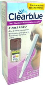 CLEARBLUE TEST REACTIF DU MONITEUR DE CONTRACEPTION