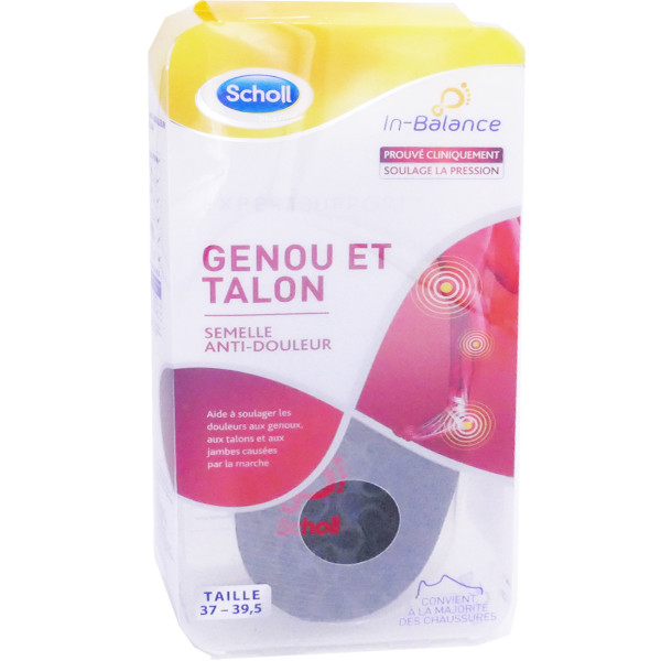 Semelles scholl genou et talon deals
