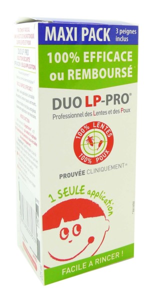 DUO LP PRO MAXI PACK LENTE ET POUX 225ML