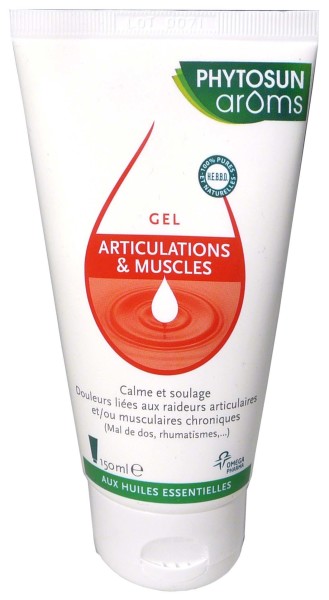 nsfp PHYTOSUN AROMS GEL ARTICULATIONS ET MUSCLES 150ML