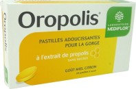 OROPOLIS PASTILLE ADOUCISSANTES POUR LA GORGE GOUT MIEL CITRON