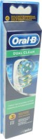 ORAL B BROSSETTES DE RECHANGE DUAL CLEAN X3