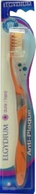 BROSSE A DENTS ANTI PLAQUE SOUPLE ORANGE OU VIOLETTE