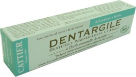 CATTIER BIO DENTIFRICE DENTARGILE RAFRAICHISSANT 75ML