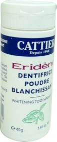 CATTIER ERIDENE DENTIFRICE POUDRE BLANCHISSANT 40G