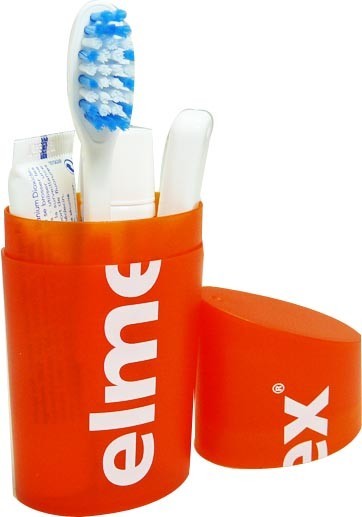 Kit De Voyage Fluorure - Brosse à Dents + Dentifrice 20 Ml - Marque Fluoridine
