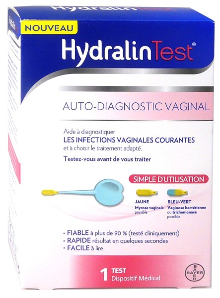 HYDRALIN TEST AUTO-DIAGNOSTIC VAGINAL x1 TEST