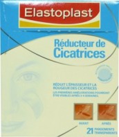 ELASTOPLAST REDUCTEUR DE CICATRICES 21 PANSEMENTS TRANSPARENTS