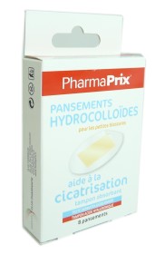 PHARMAPRIX PANSEMENTS HYDROCOLLOIDES CICATRISANTS 8