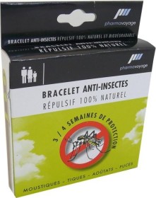 BRACELET ANTI-INSECTES REPULSIF 100% NATUREL VERT