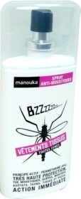 MANOUKA SPRAY ANTI-MOUSTIQUE VETEMENTS TISSUS 75ML