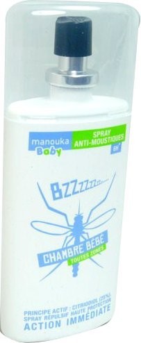 Manouka Spray Anti Moustique Chambre Bebe 75ml