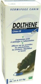 DOLTHENE VERMIFUGE CHIEN 13KG-33KG 50ML