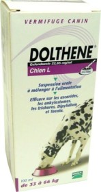 DOLTHENE VERMIFUGE CHIEN 33KG-66KG 100ML