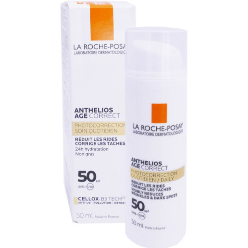 Anthelios age correct spf50. La roche-posay anthelios. La roche-posay anthelios 50+. Anthelios age correct. Anthelios age correct spf50.
