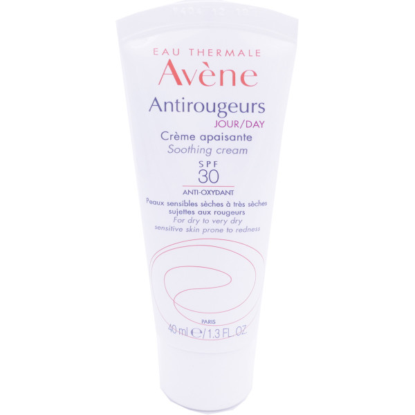 ANTIROUGEURS JOUR - Crème Apaisante SPF30 - Visage - Peaux Sèches à Très  Sèches, 40ml