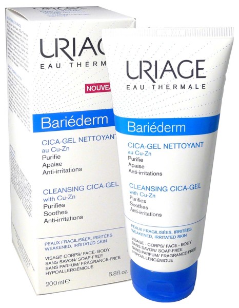 Gels Lavants Bariederm Et Cicaplast Alth a Rosaa