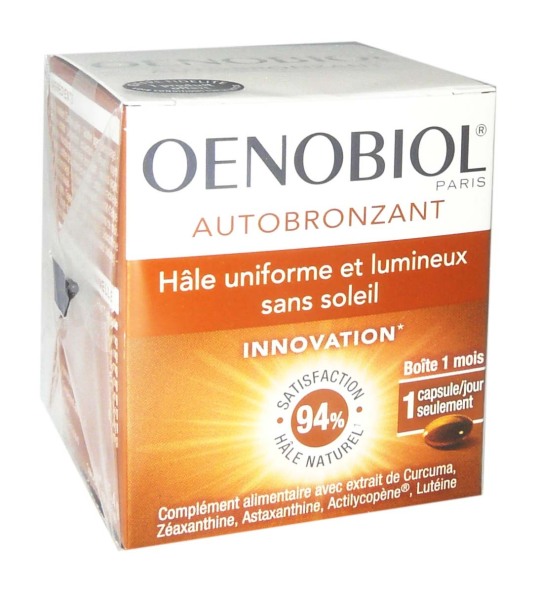 Nsfp Oenobiol Solaire Autobronzant 30 Capsules