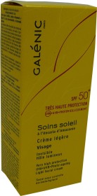 CADEAU GALENIC SOINS SOLEIL CREME LEGERE VISAGE SPF50 40ML