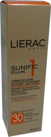 LIERAC SUNIFIC 1 CREME VELOUR 30SPF 50ML