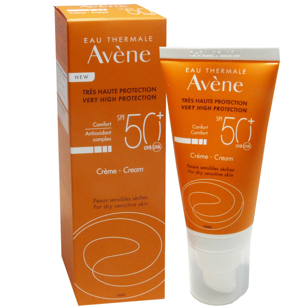 avene comfort creme spf 50 + 50 ml peaux sensibles antioxidant