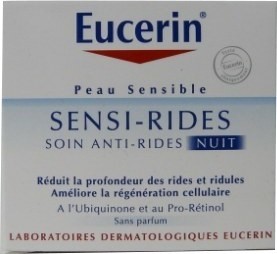 EUCERIN SENSI RIDES NUIT 50ML