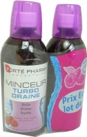 FORTE PHARMA MINCEUR TURBODRAINE GOUT FRAMBOISE LOT DE 2