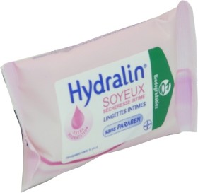 HYDRALIN SOYEUX SECHERESSE LINGETTES INTIMES