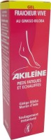 AKILEINE GEL FRAICHEUR VIVE PIEDS FATIGUES ET ECHAUFFES 50 ML